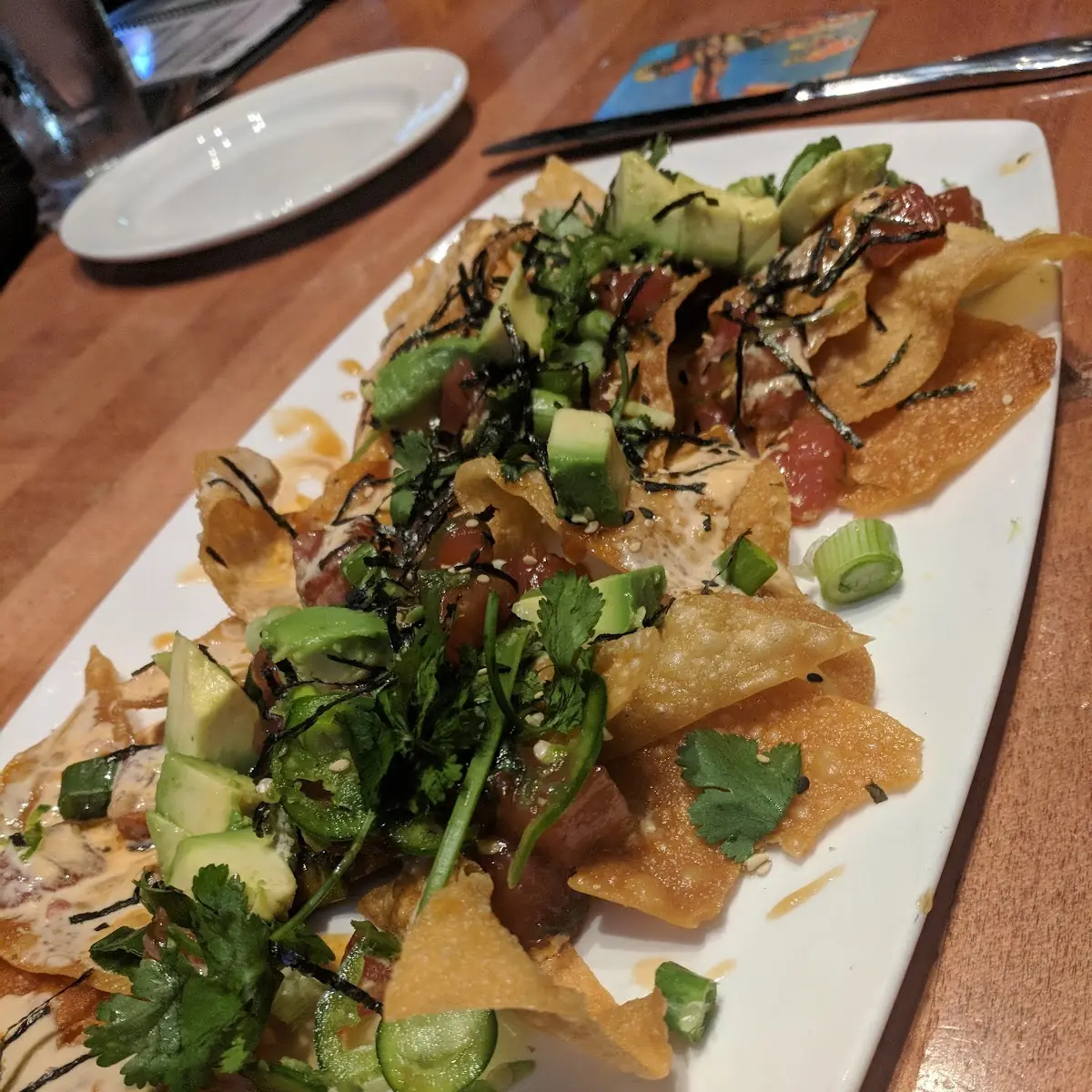 Fresh Poke Nachos