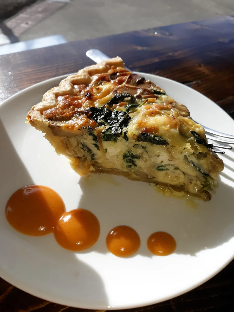 Spinach Mushroom Quiche