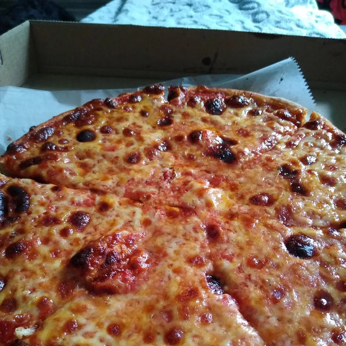 Well Done Cheese Pizza