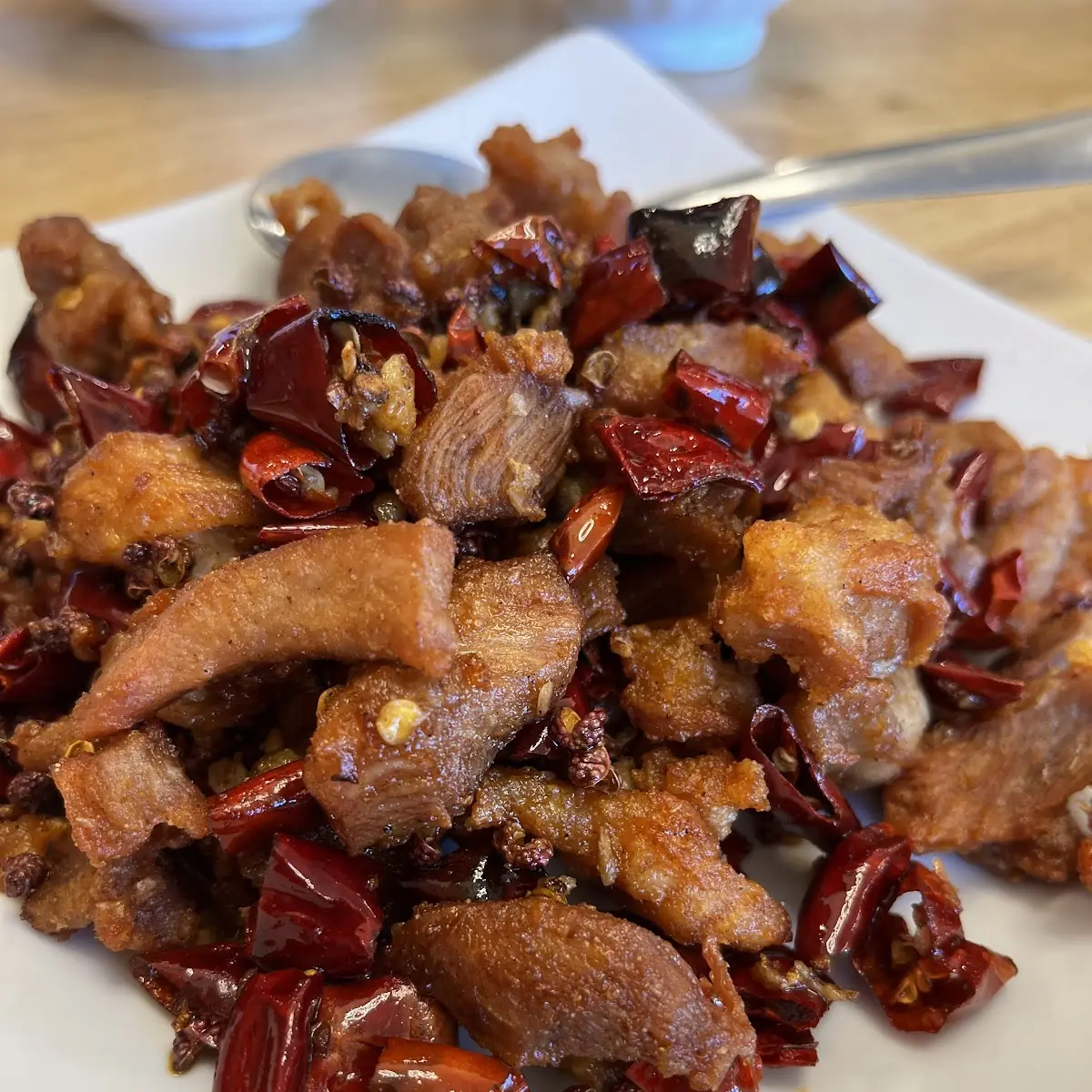 Deep Fried Peppercorn Chicken