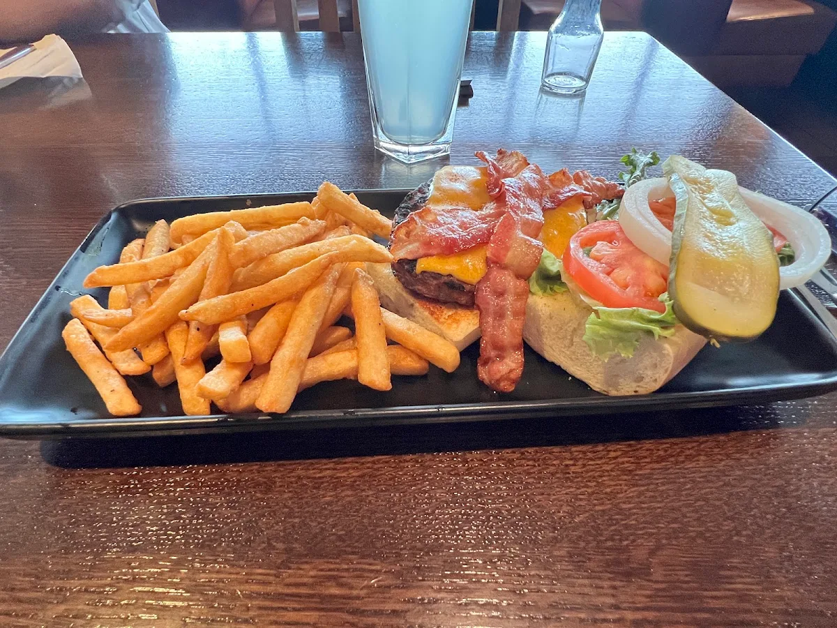 Bacon Burger, MR MIKES SteakhouseCasual