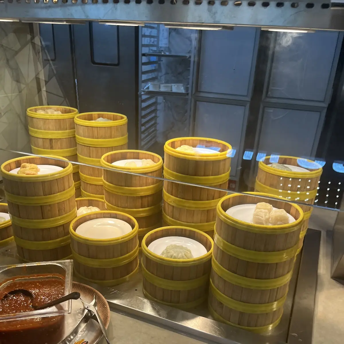 Assorted Dim Sum Steamer Baskets