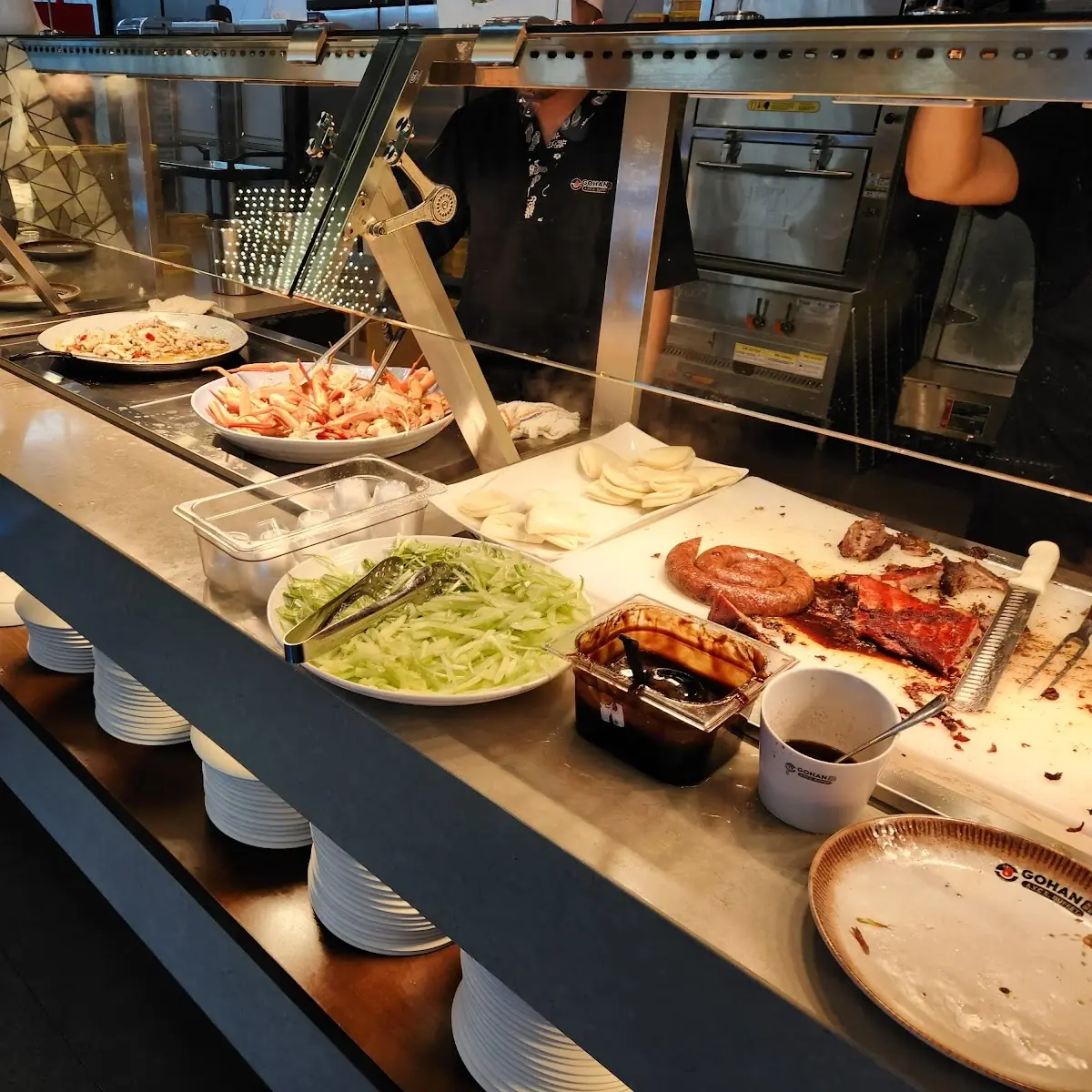 Steamed Buns and Sauces