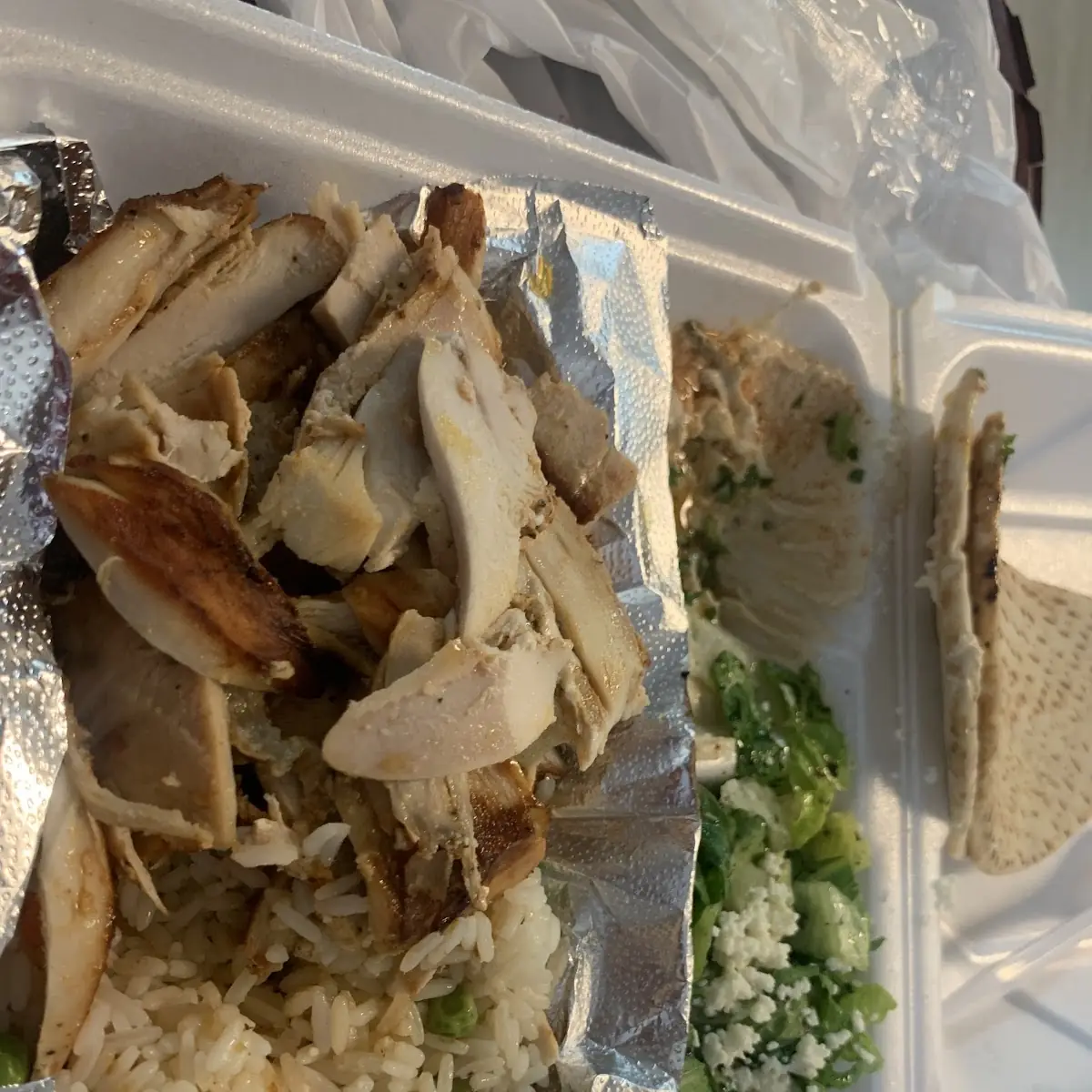 Chicken Shawarma Plate