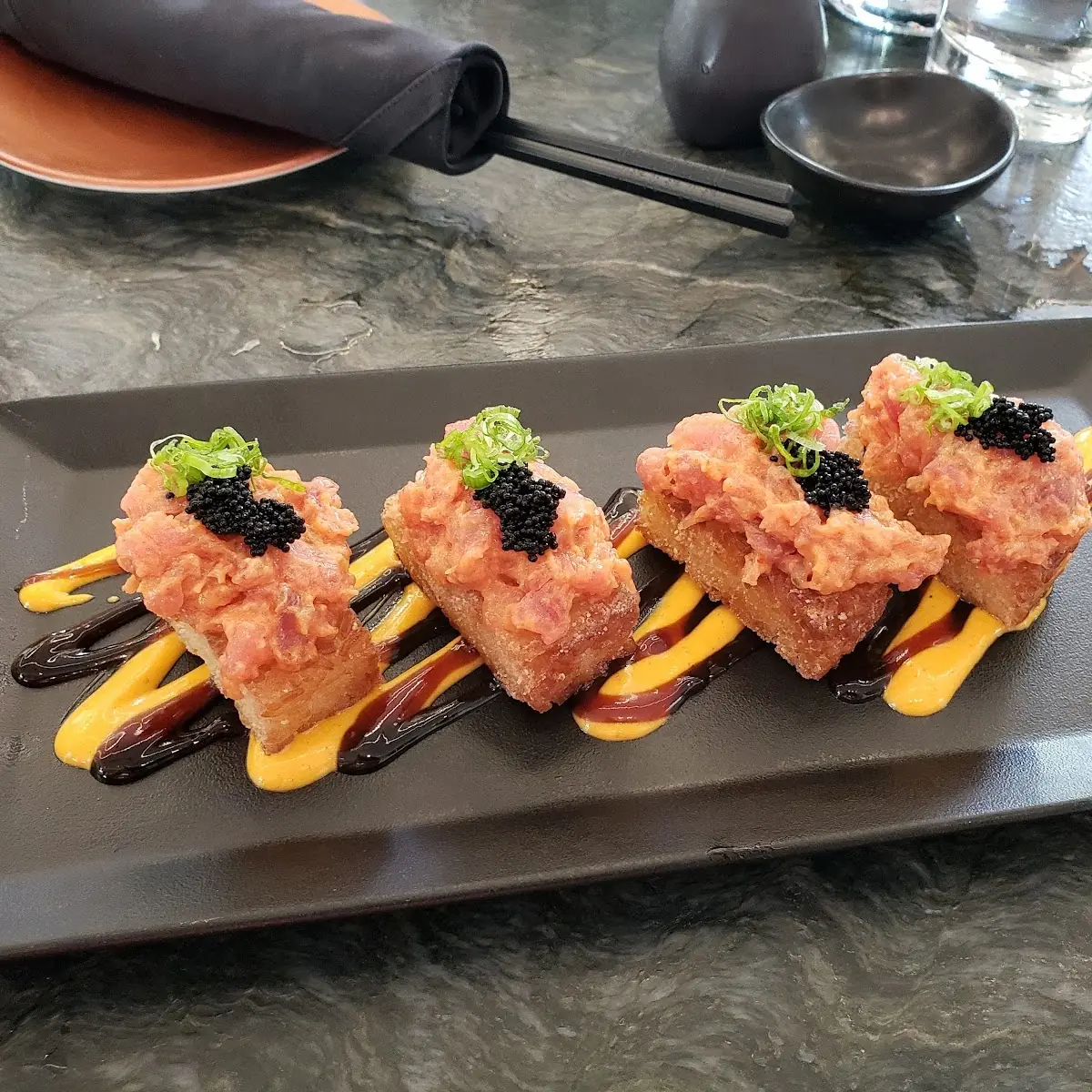 Crispy Rice with Spicy Tuna