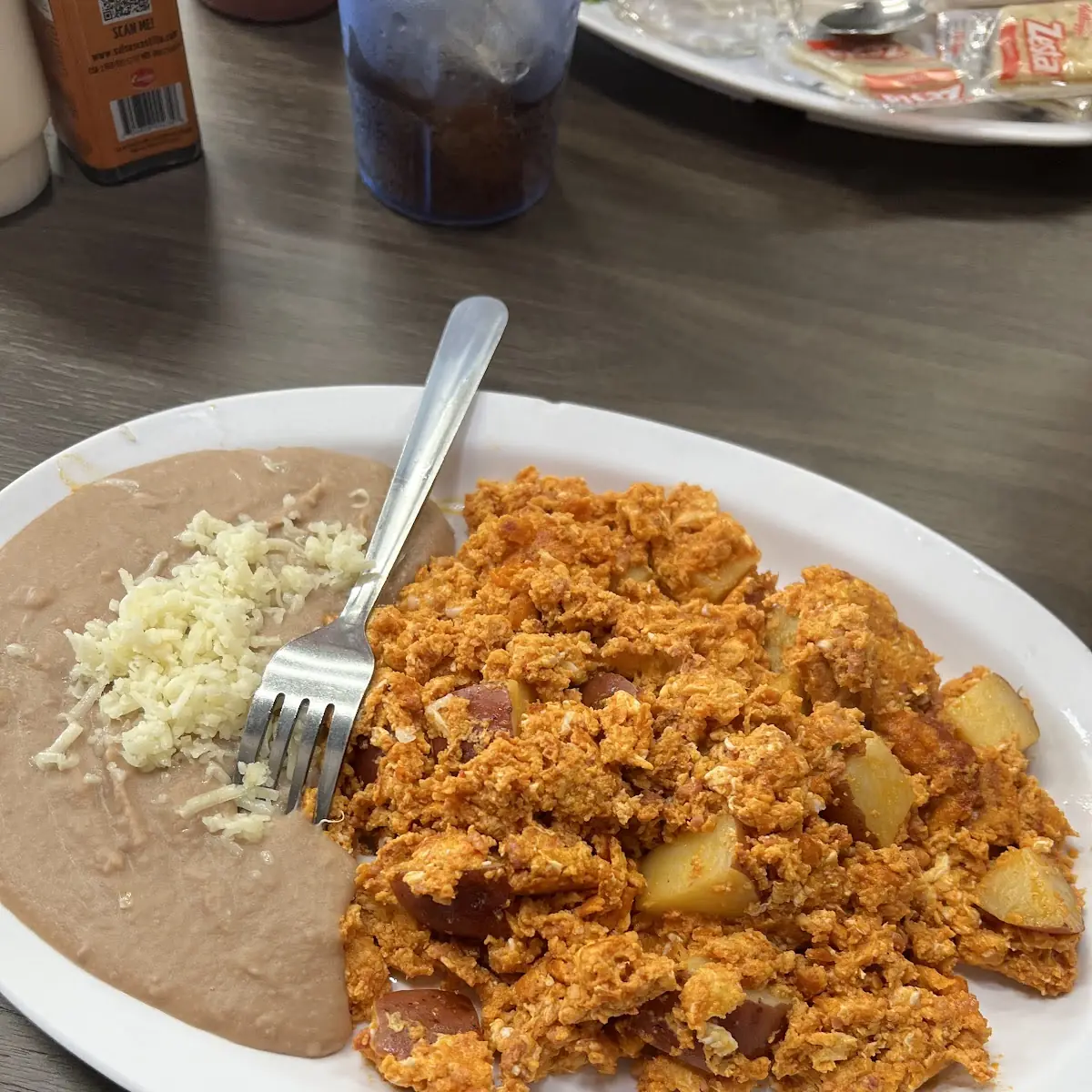 Huevos C Chorizo Eggs w Chorizo