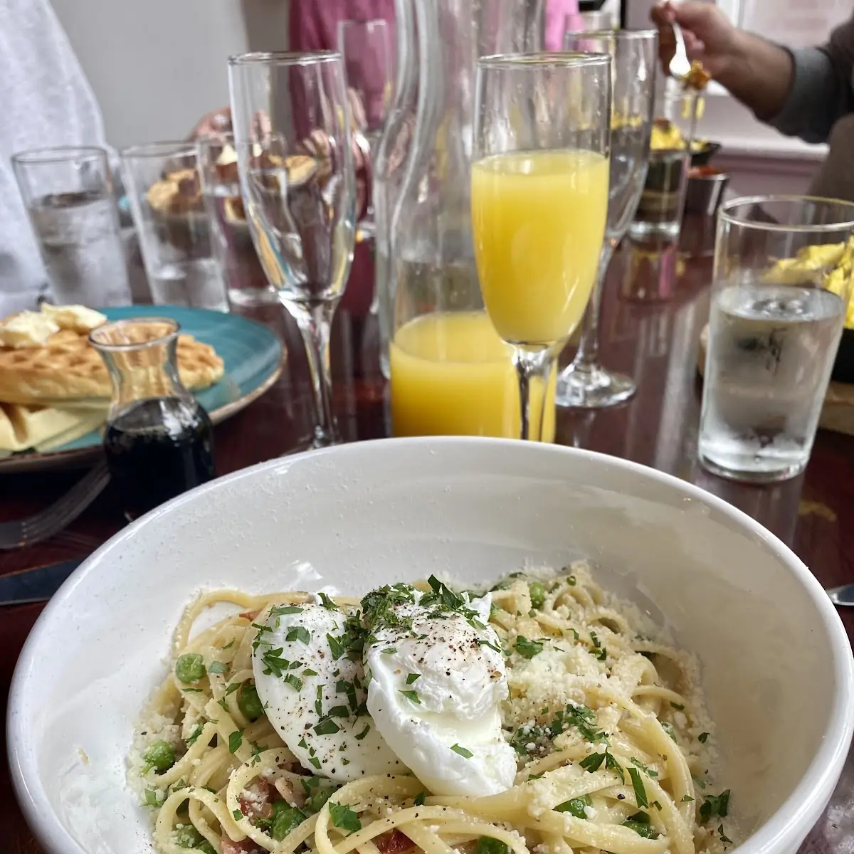 Breakfast Carbonara Pasta