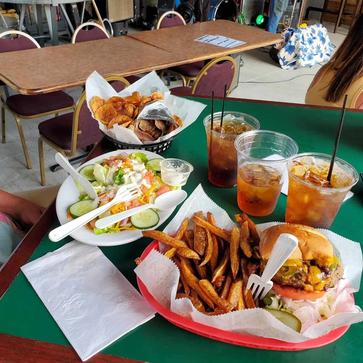 Western Burger and Regular Gyro