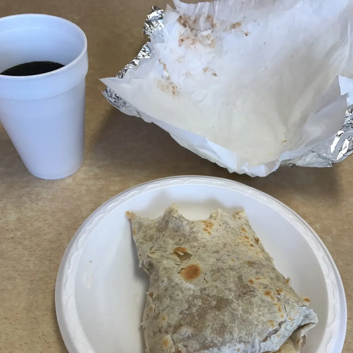 Bean and Cheese Burrito