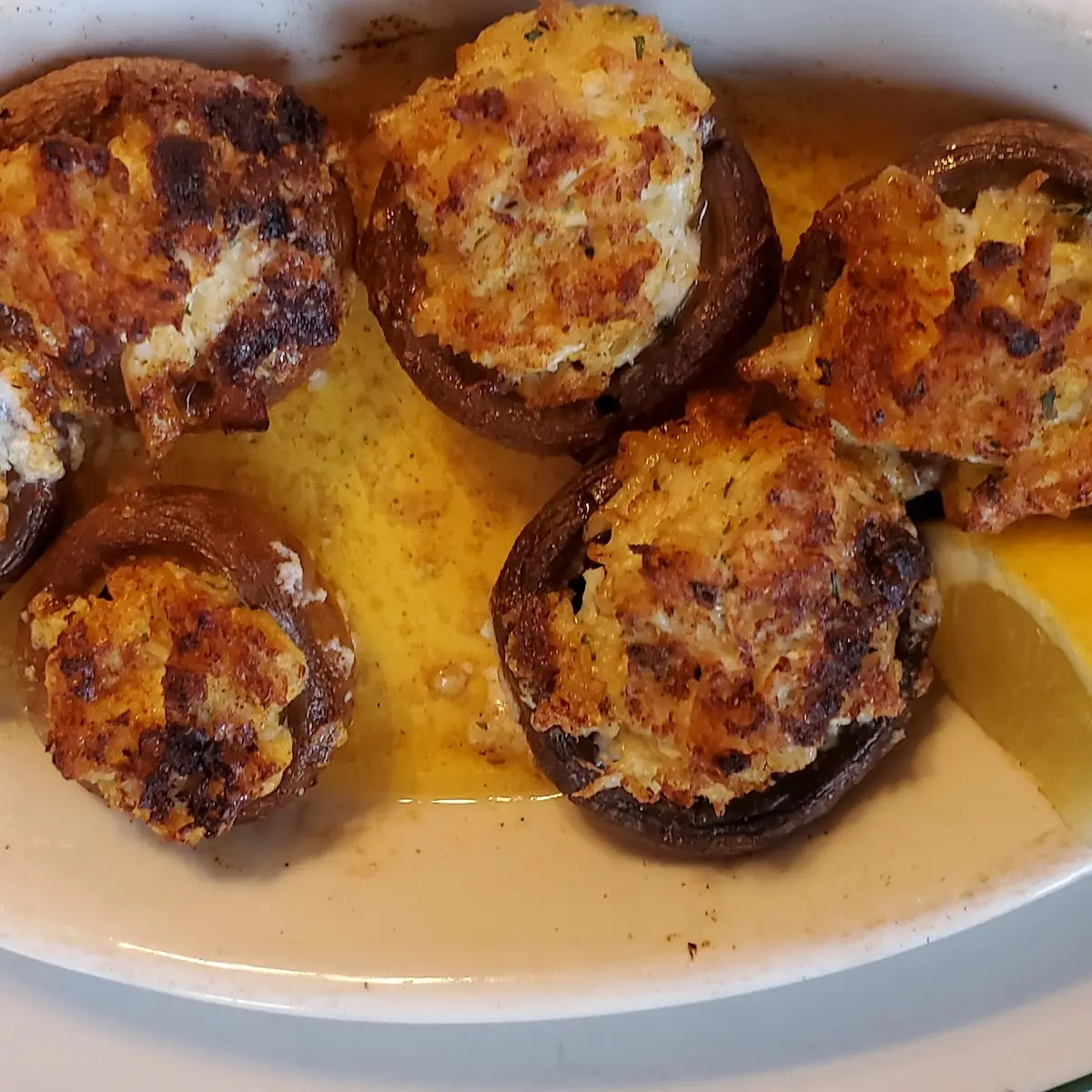 Crab Stuffed Mushrooms