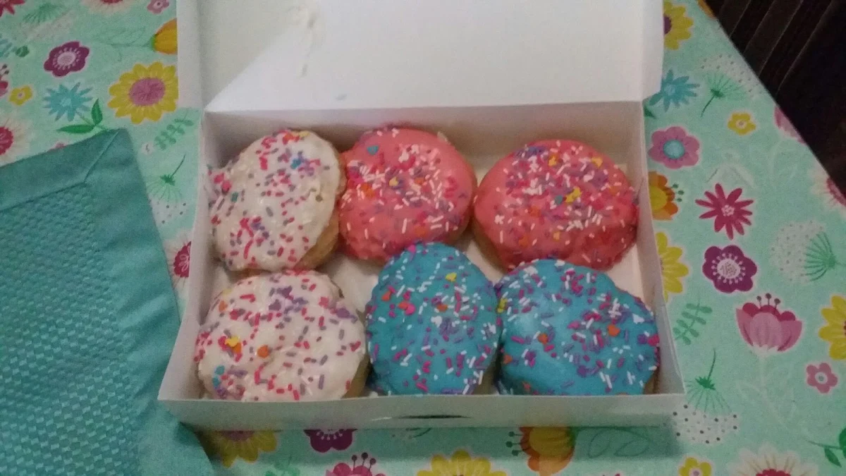 Doughnut Frosted with Sprinkles