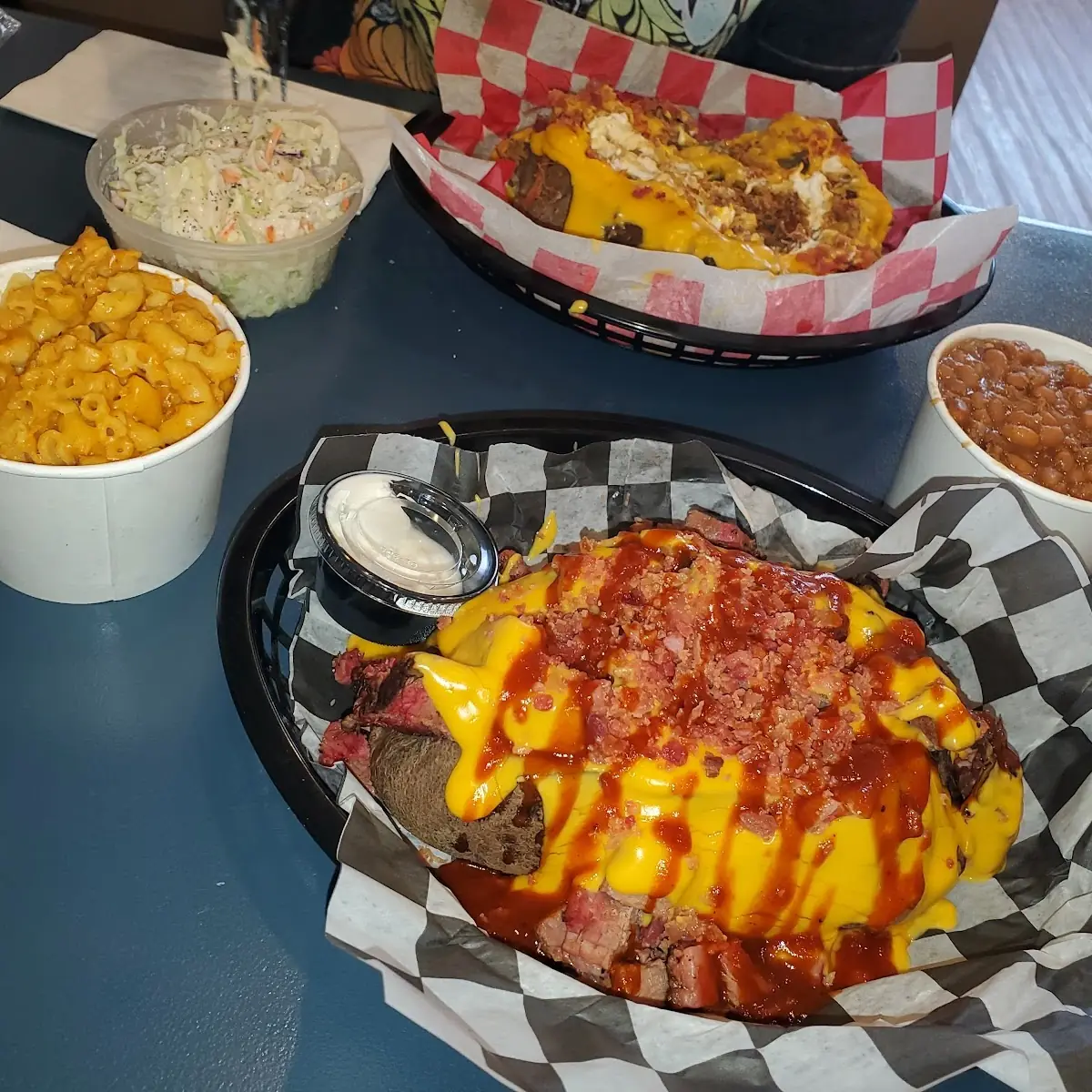 Loaded Brisket Baked Potato