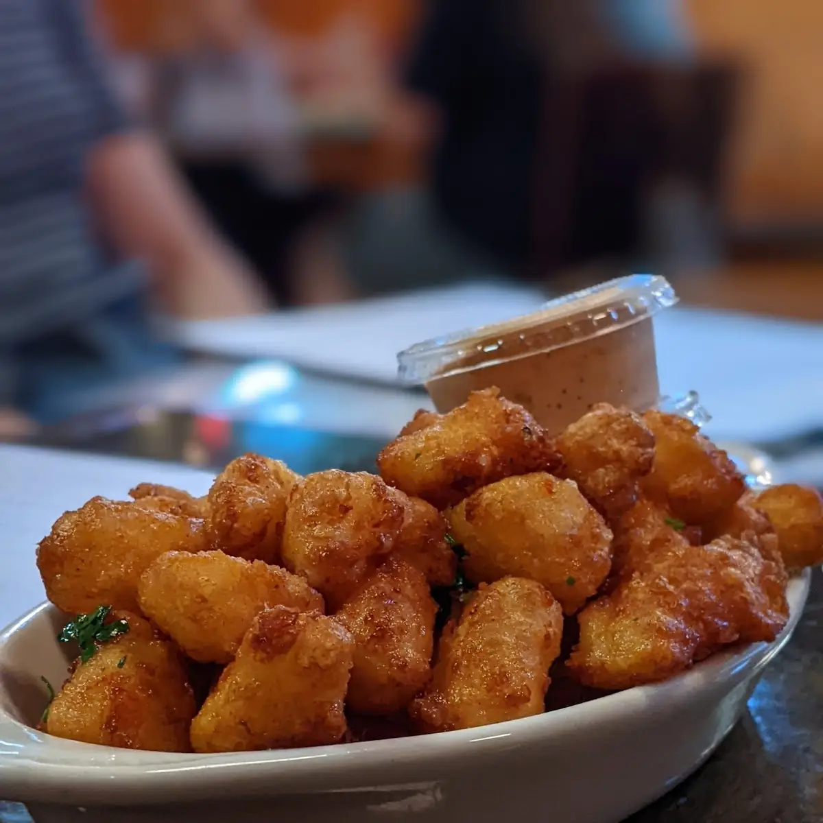 Beer-Battered Cheese Curds