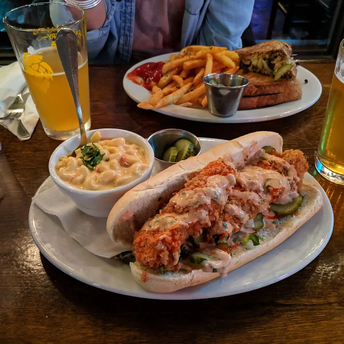 Hot Fish PO' Boy