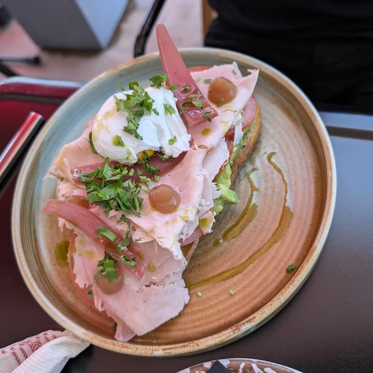 Avocado Toast with Ham