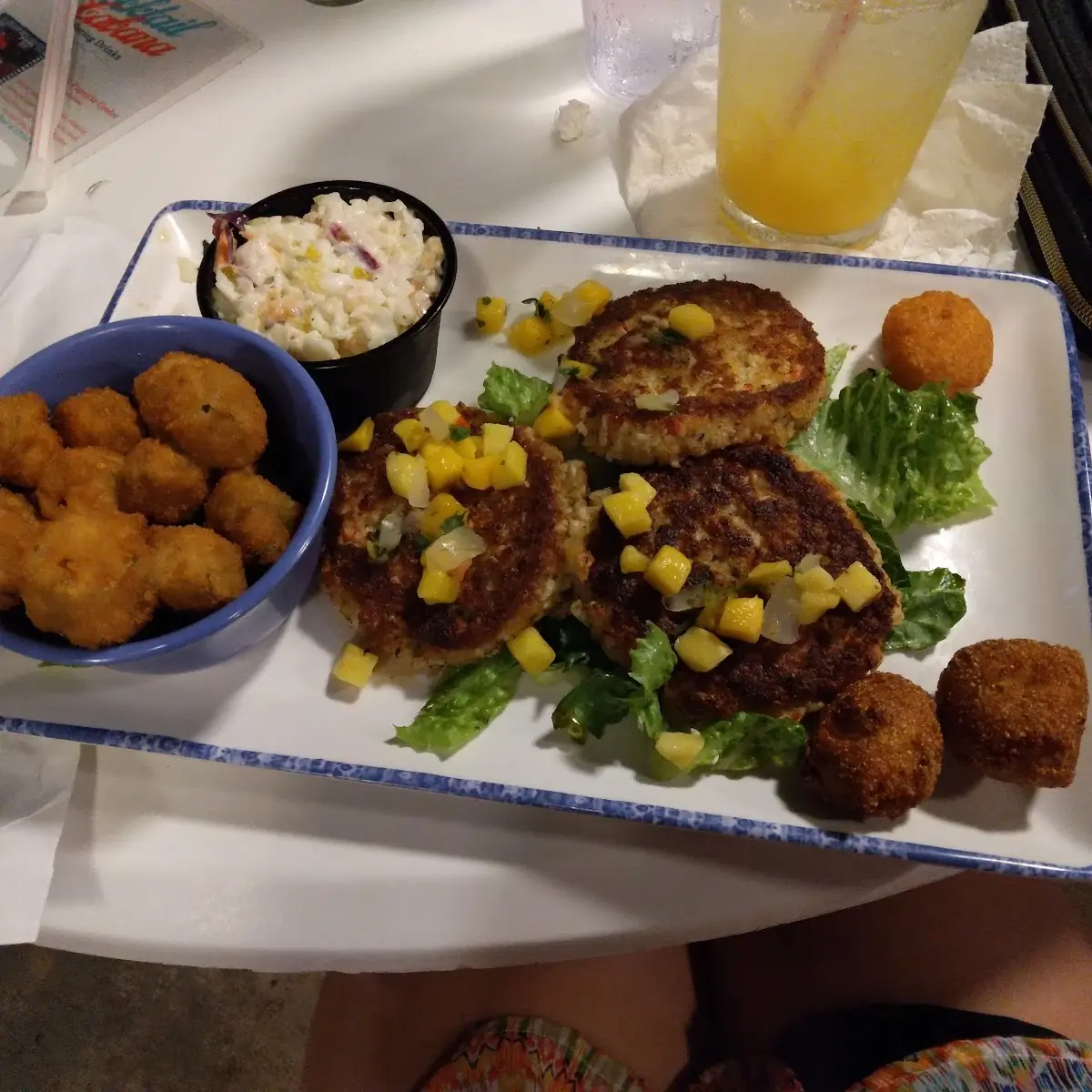 Crab Cake Platter