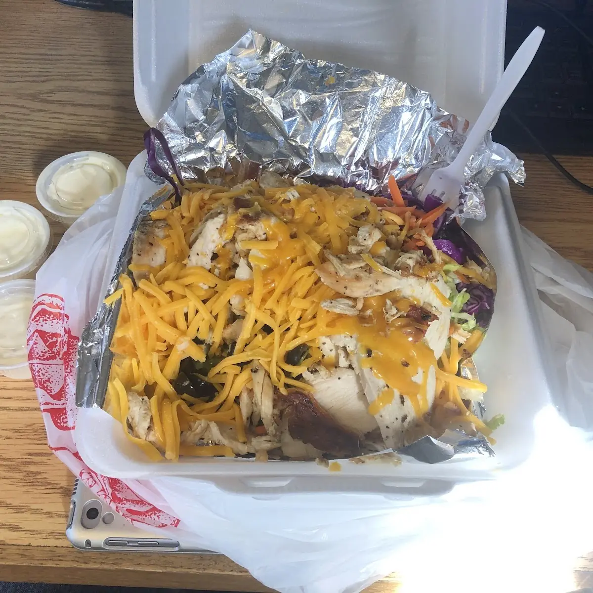 Small Taco Salad (Beef)