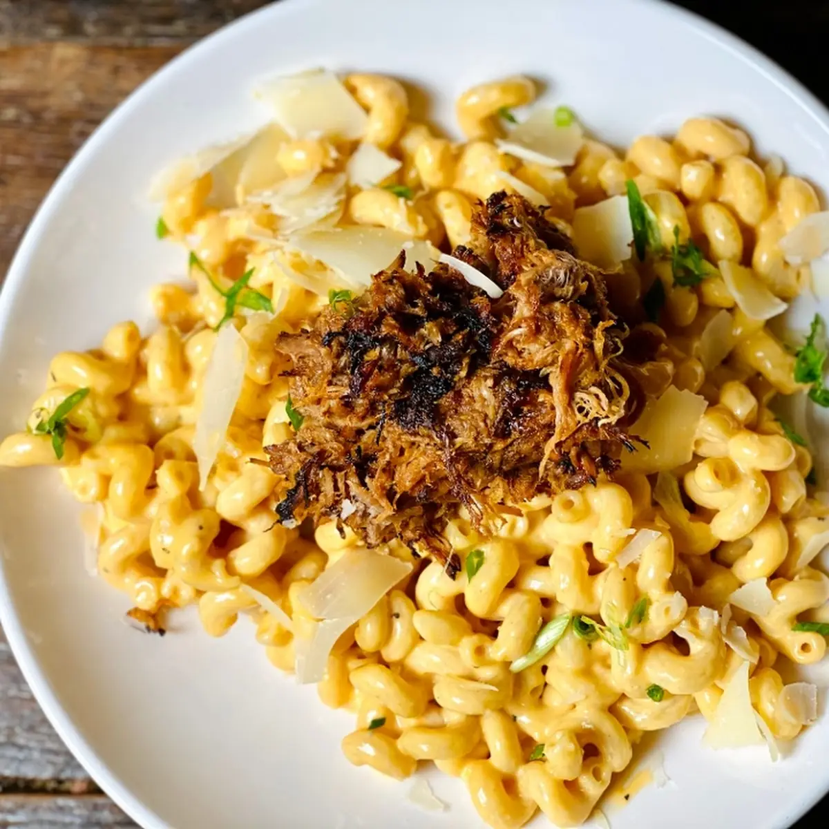 BBQ Pork Mac N' Cheese
