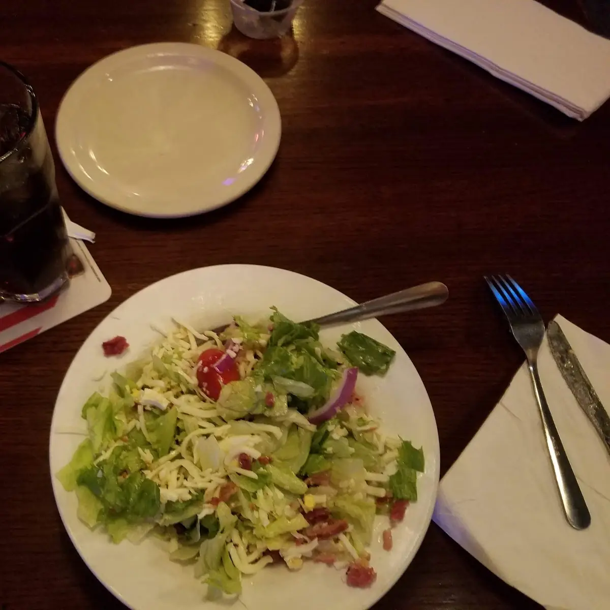 Baked Potato and Salad