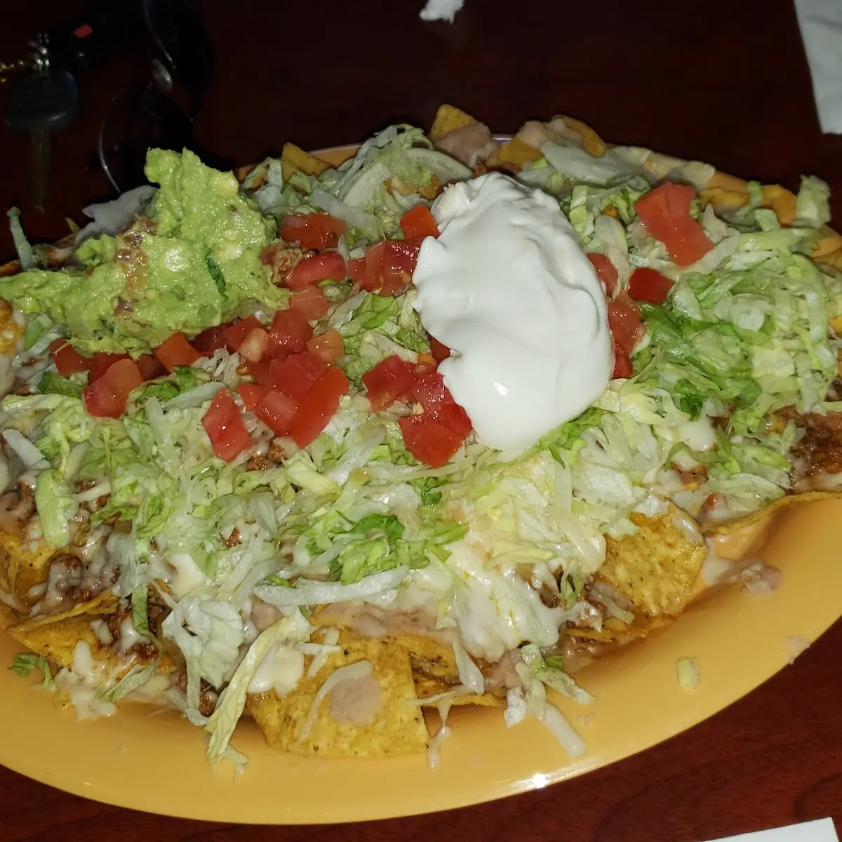 Beef Nachos Supreme
