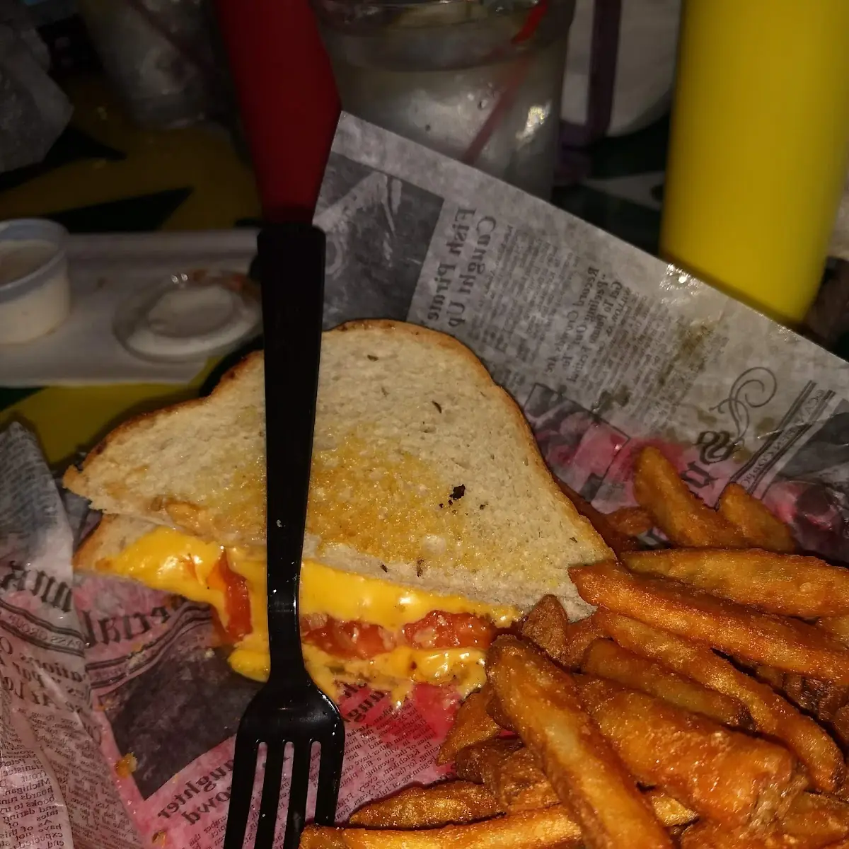 Grilled Cheese with Tomato