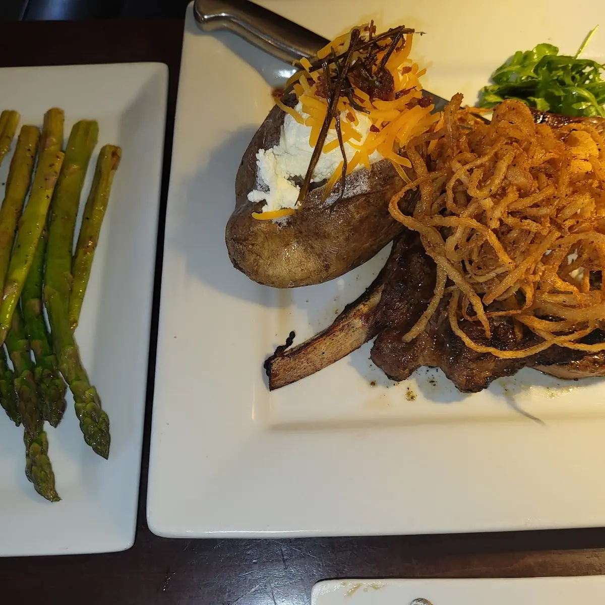 Ribeye with Baked Potato