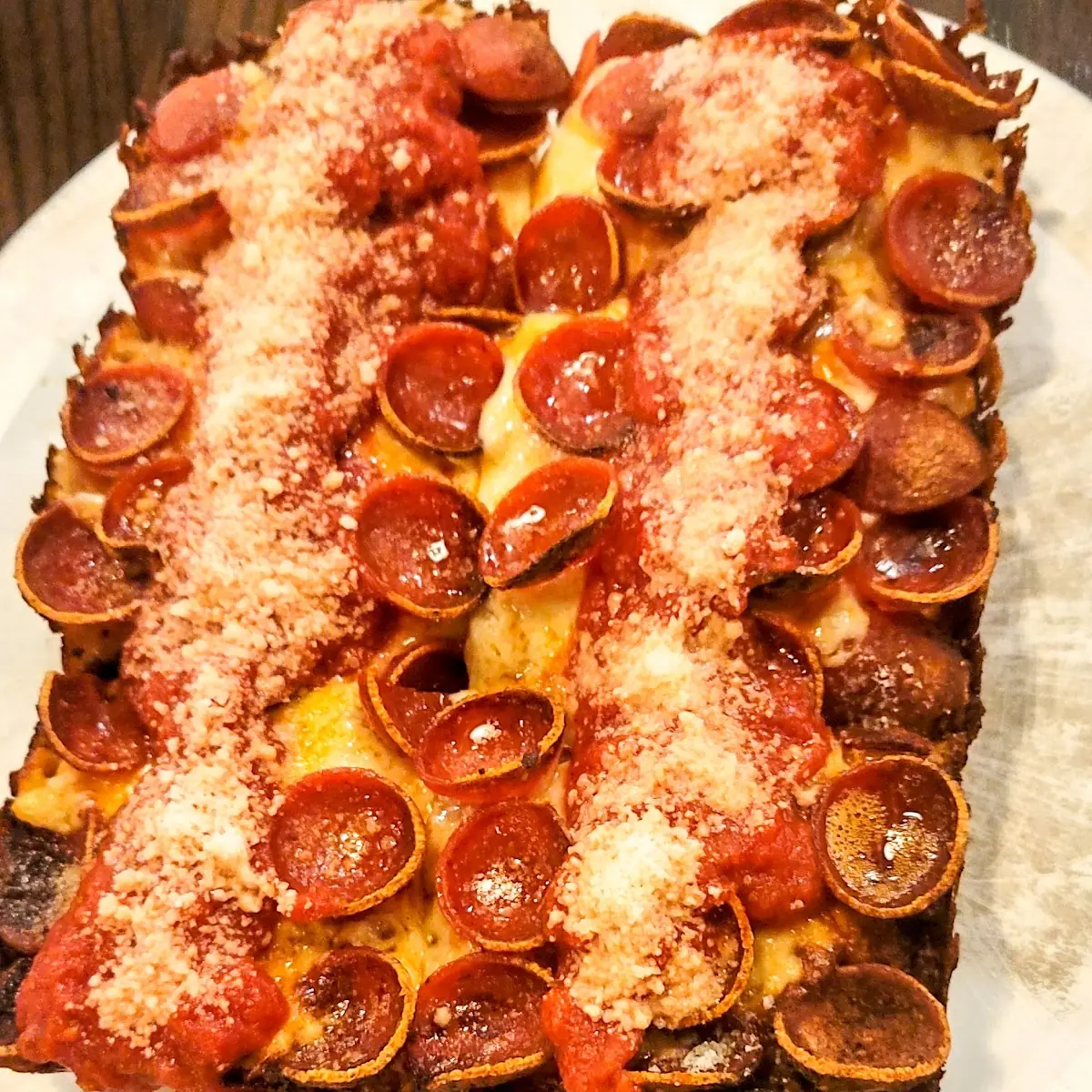 Detroit Style Pizza