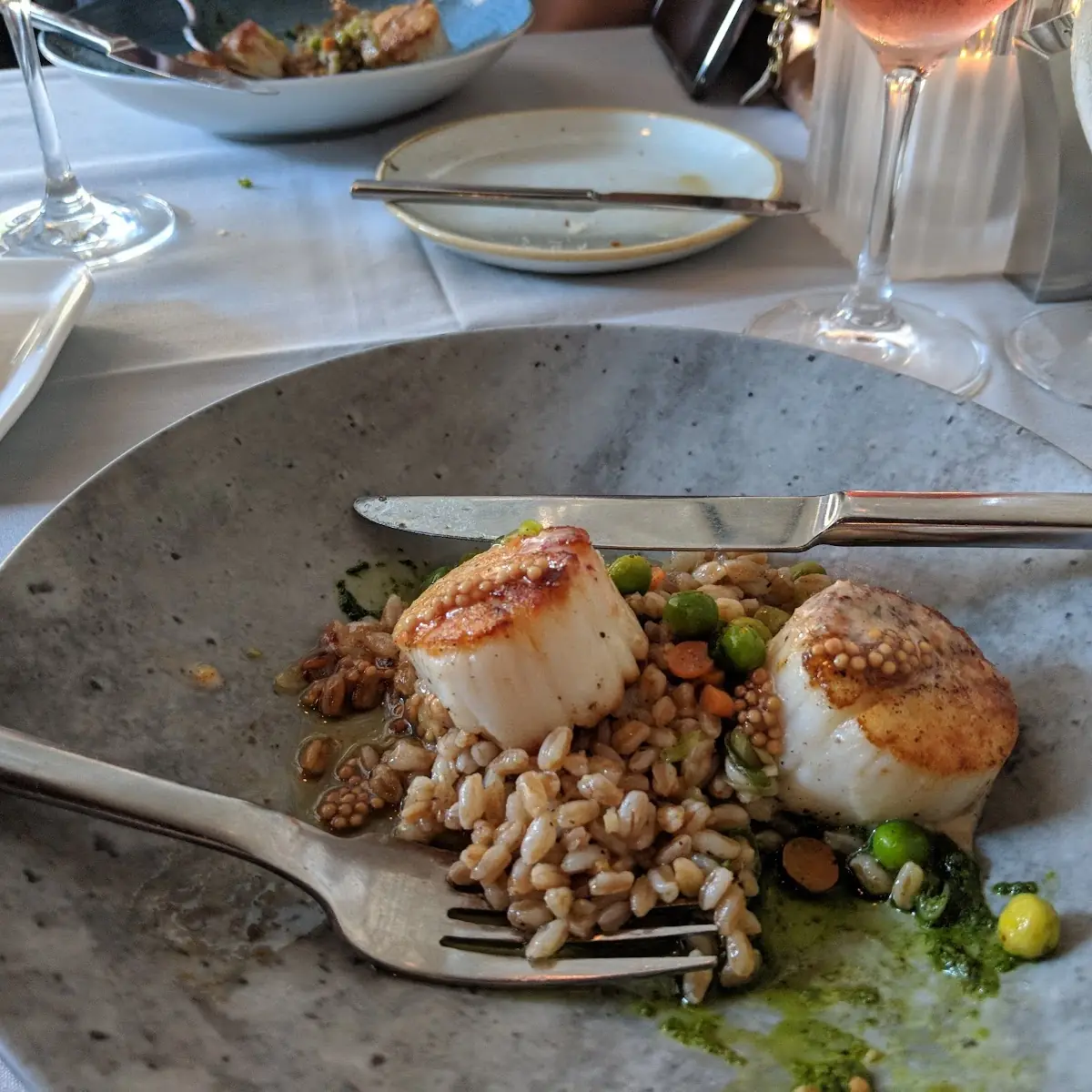 Pan Seared Barnegat Light Sea Scallops