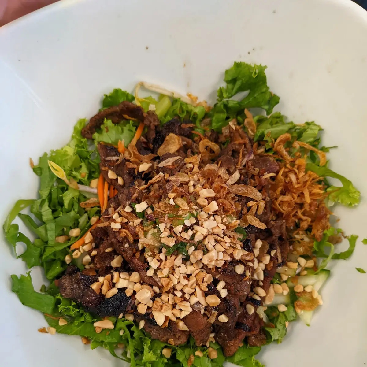 Grilled Pork Chops with Vermicelli