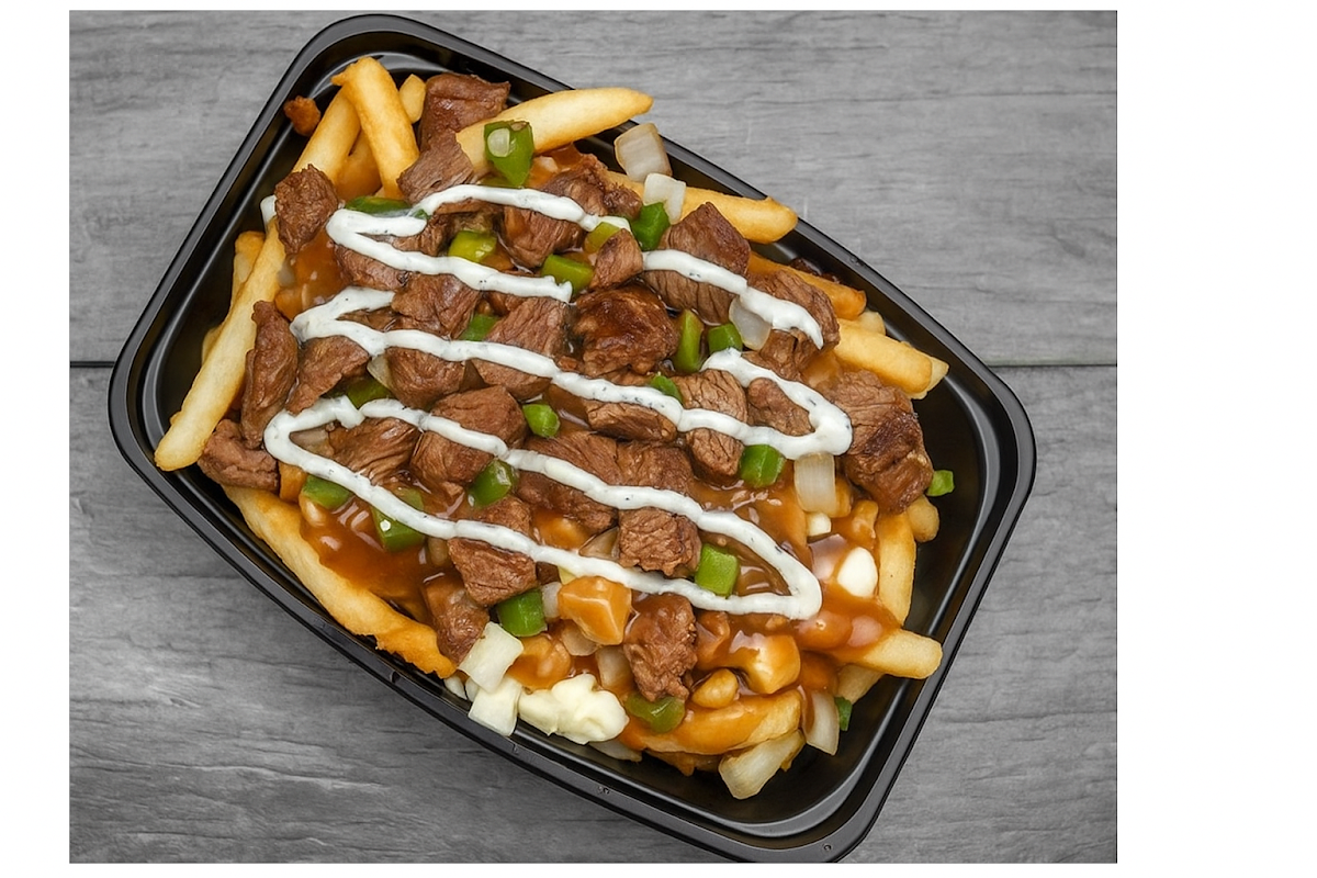 Philly Cheese Steak Poutine
