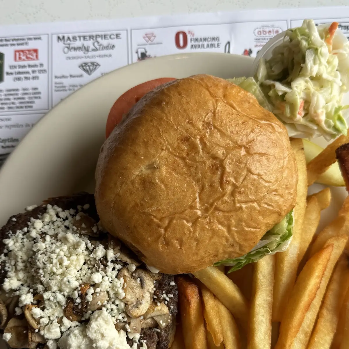 Blue Cheese Burger Deluxe