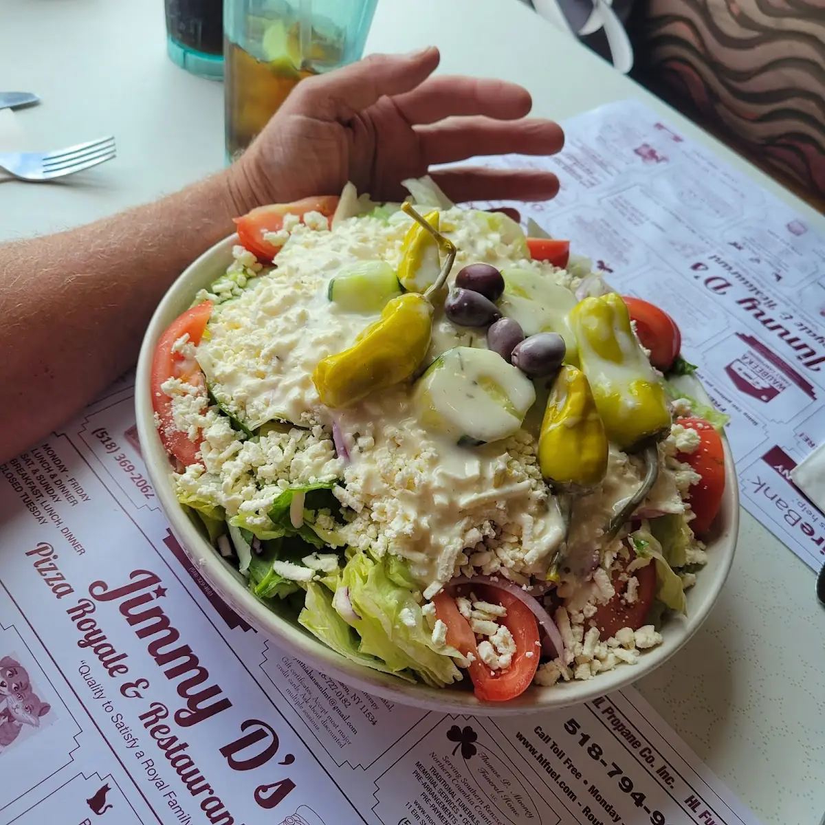 lg Greek Salad