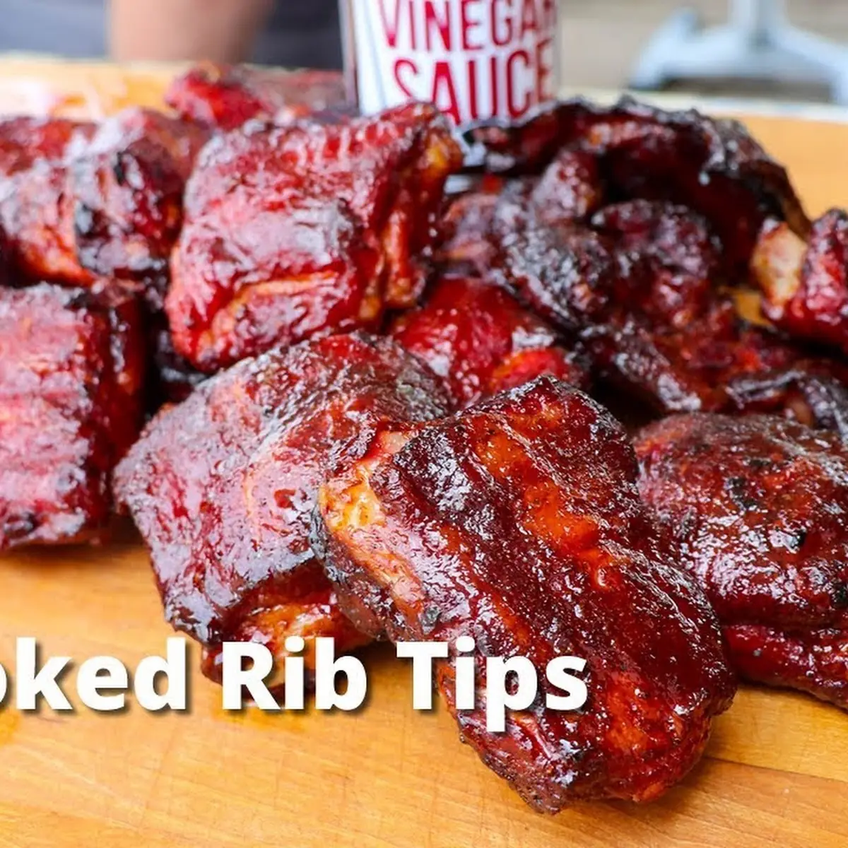 Smoked BBQ Rib Tips