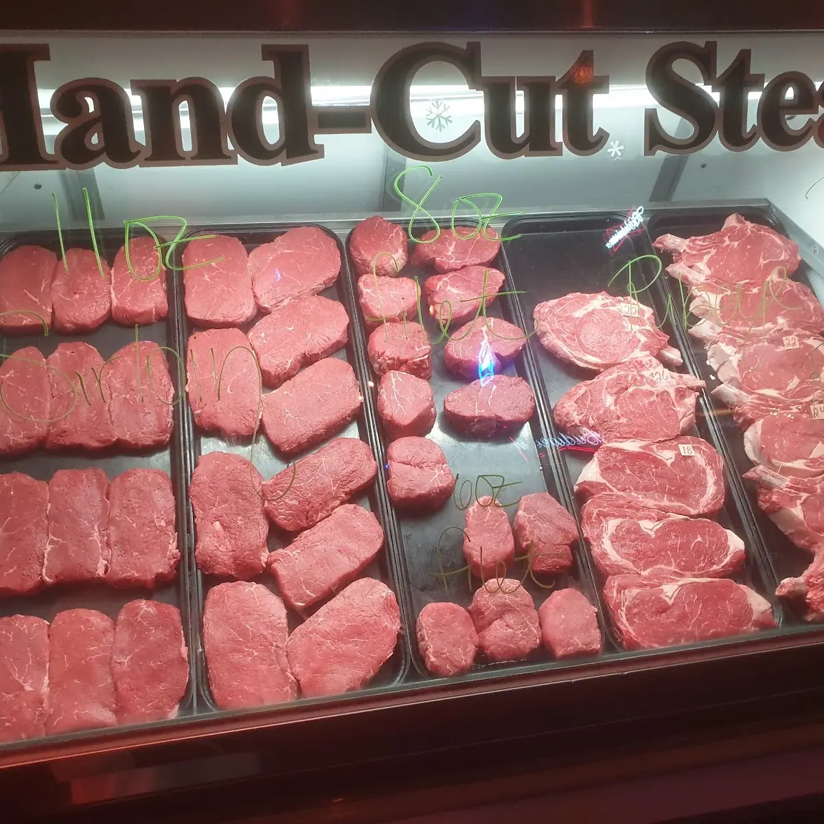 Hand Cut Steaks
