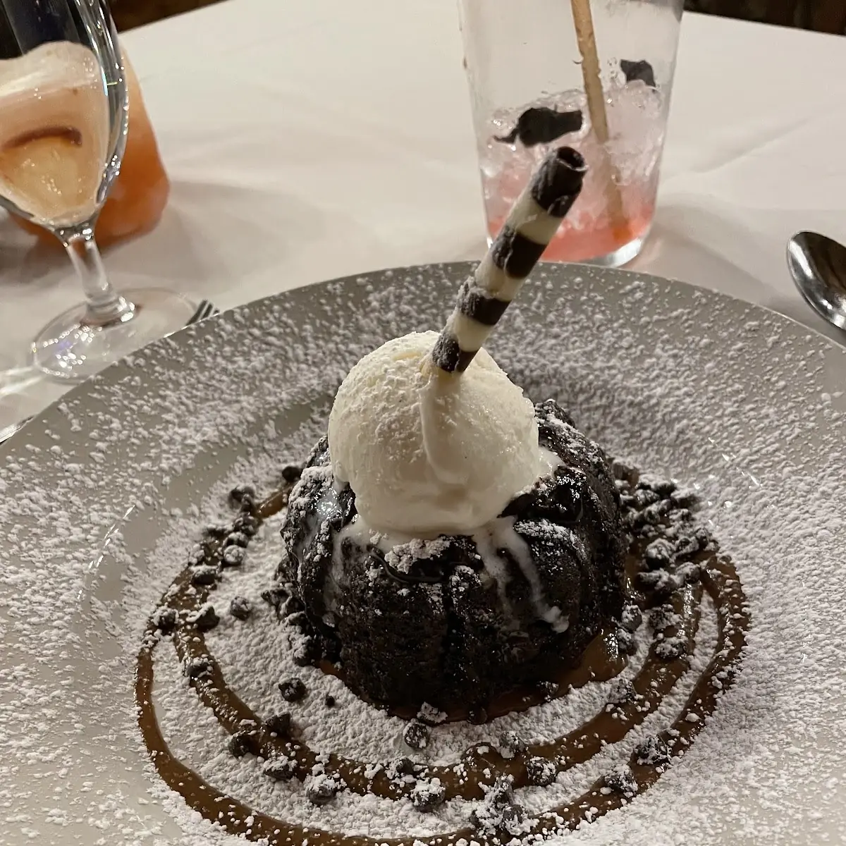 Chocolate Chip Cookie Lava Cake