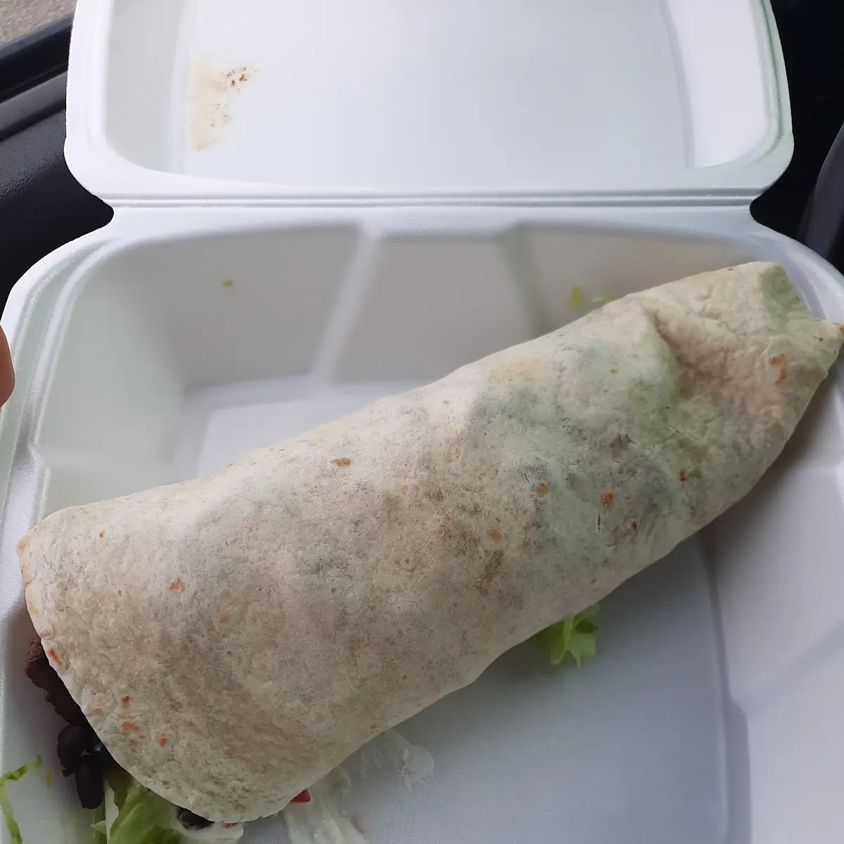 Texas Burrito with Black Beans