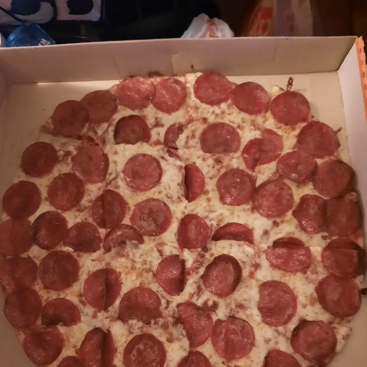Thin Crust Extra Best Mostest Pepperoni Pizza
