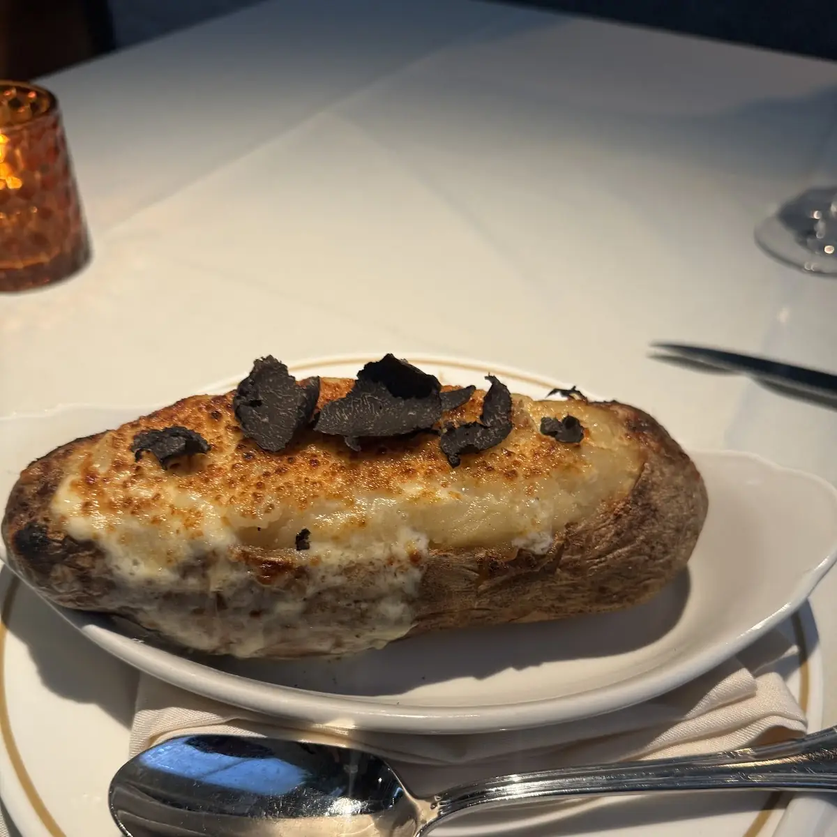 Baked Potato with Truffle
