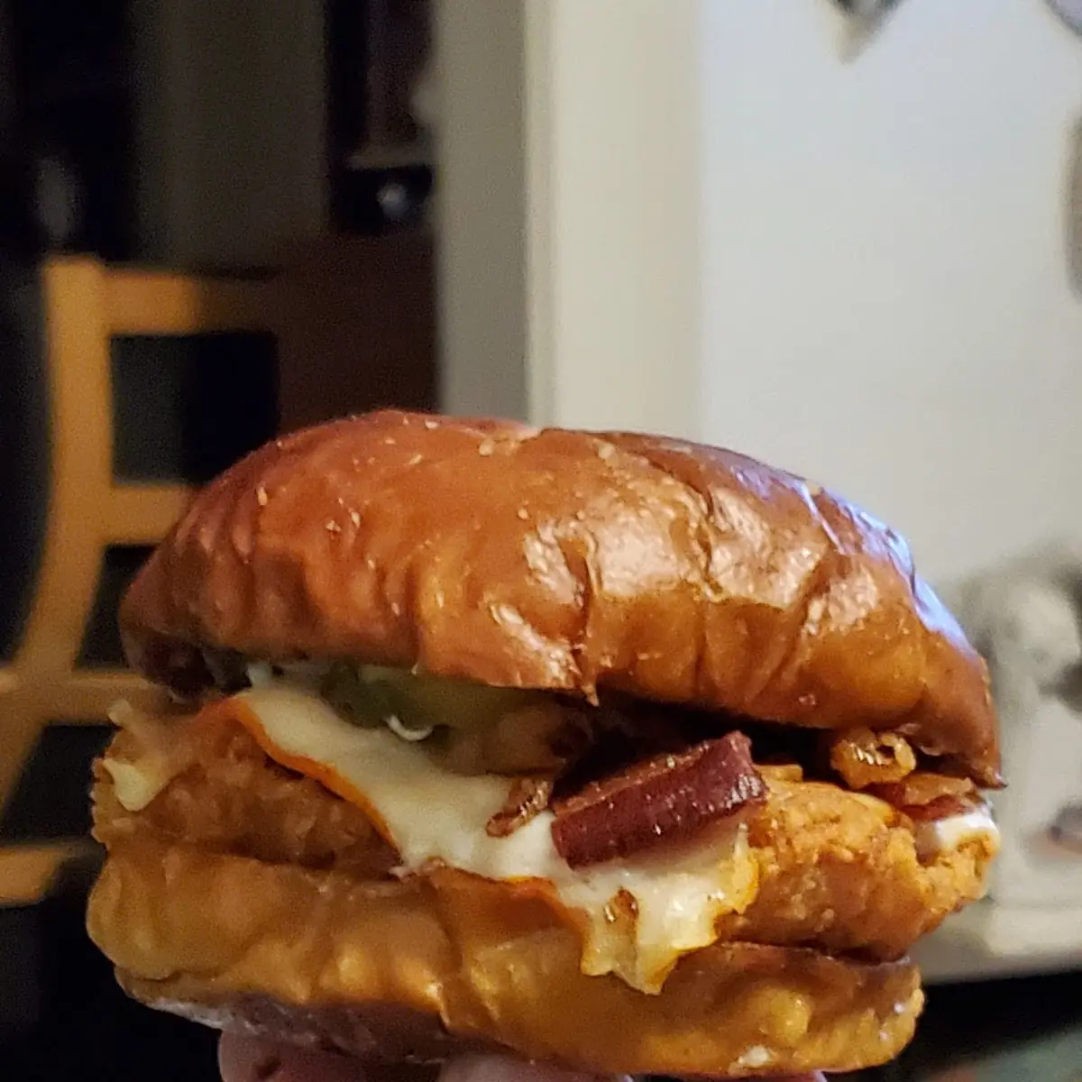 Maple Bacon Chicken Croissant Combo