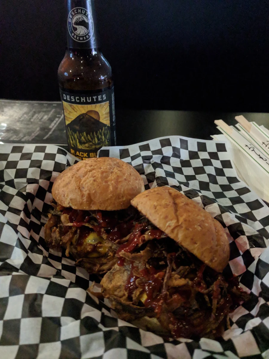 Western Bacon Cheese Sliders