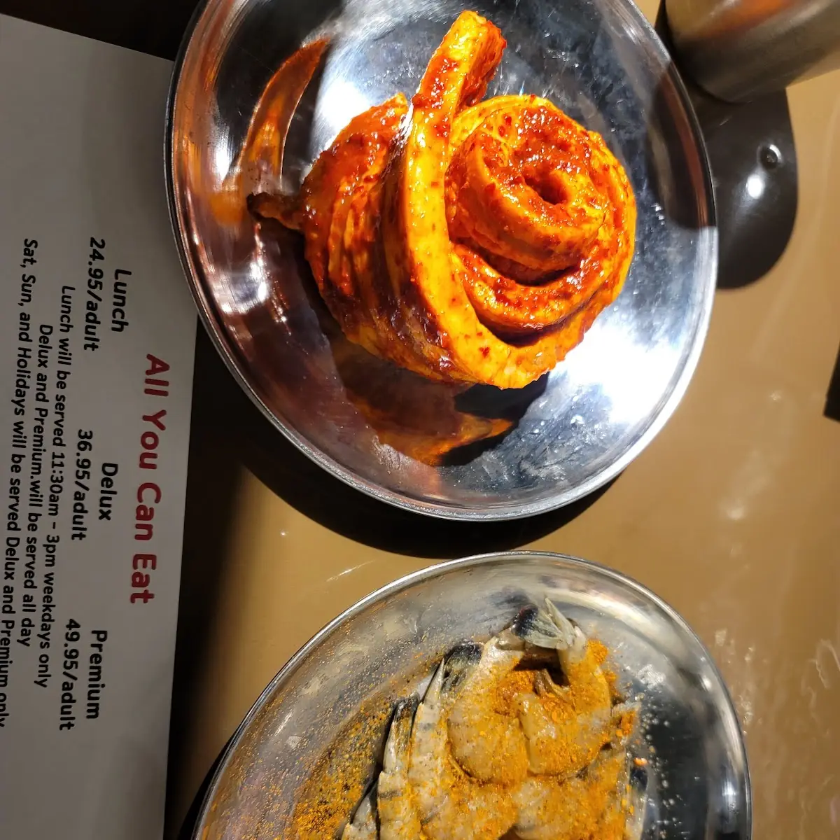 Pork Belly and Shrimp