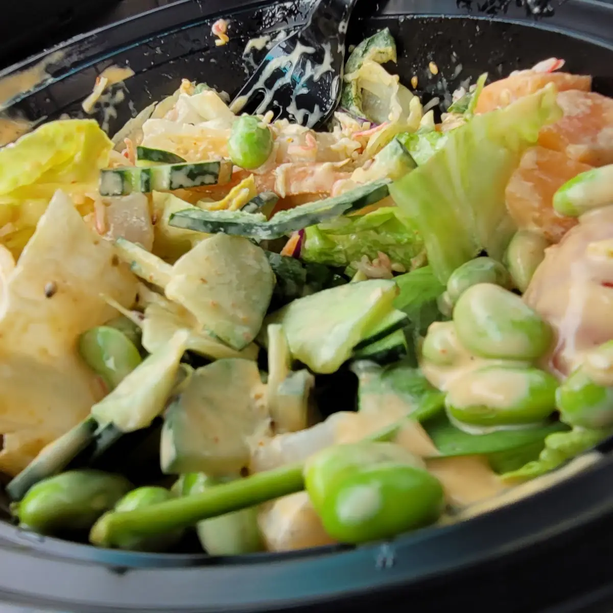 Poke Bowl Mixed Greens