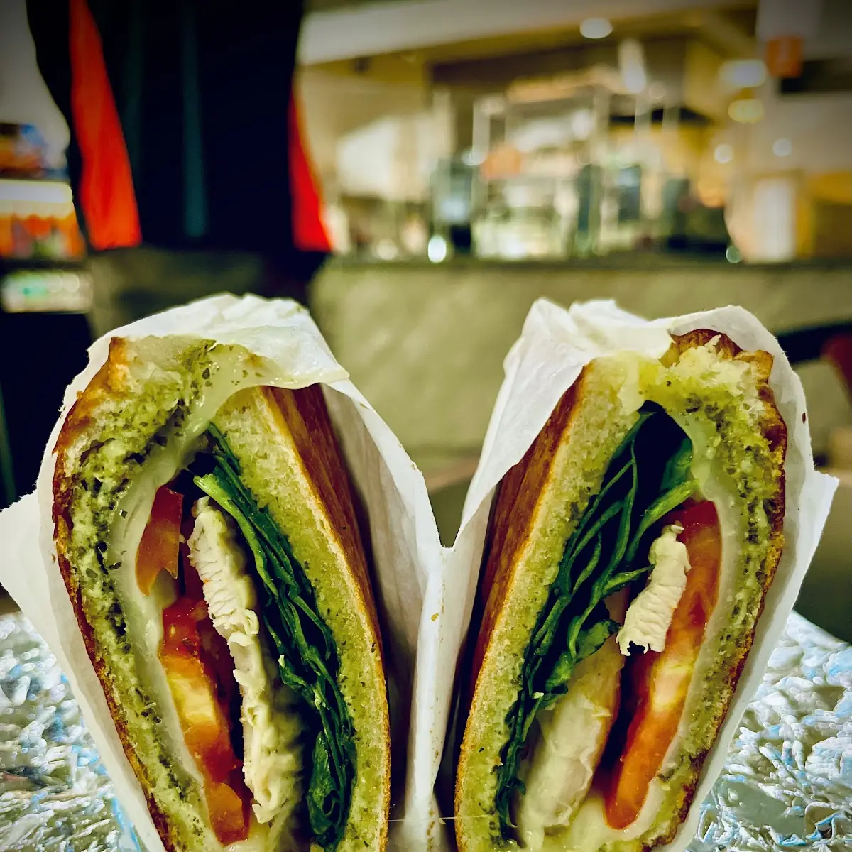 Chicken Pesto Panini