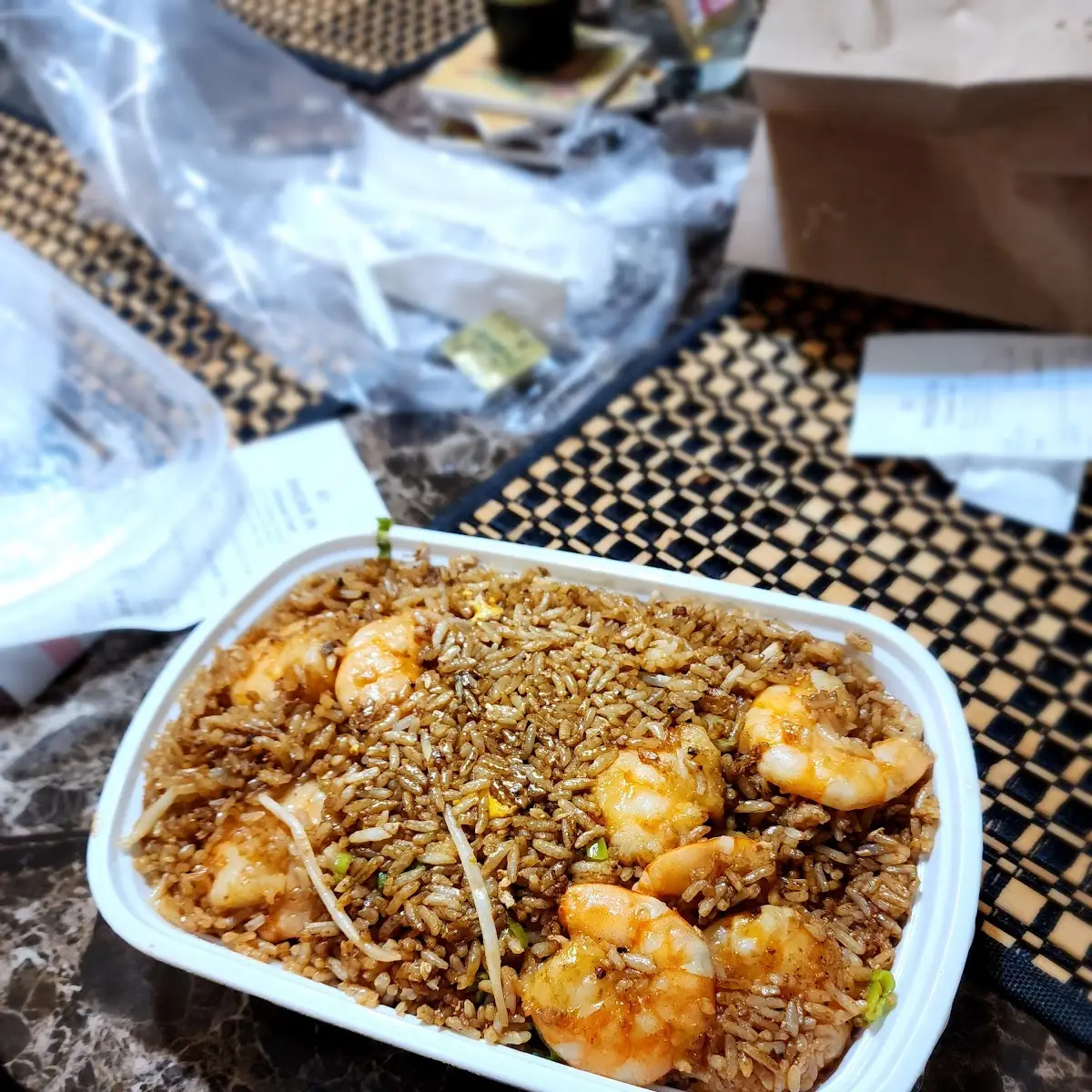 Jumbo Shrimp Fried Rice