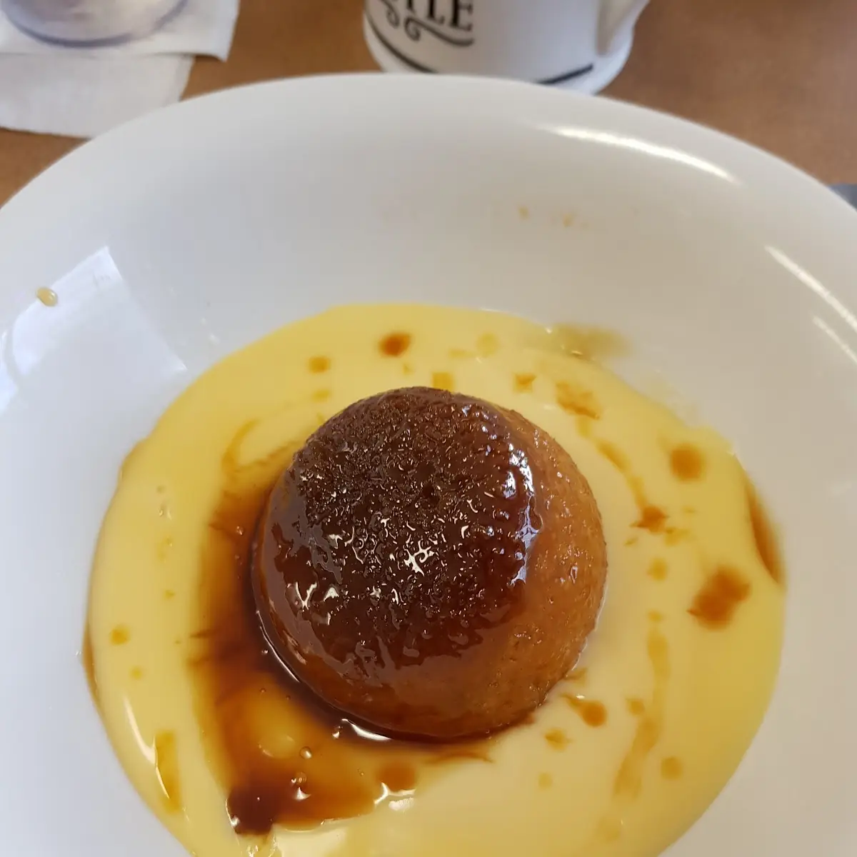 Sticky Toffee Pudding with Custard