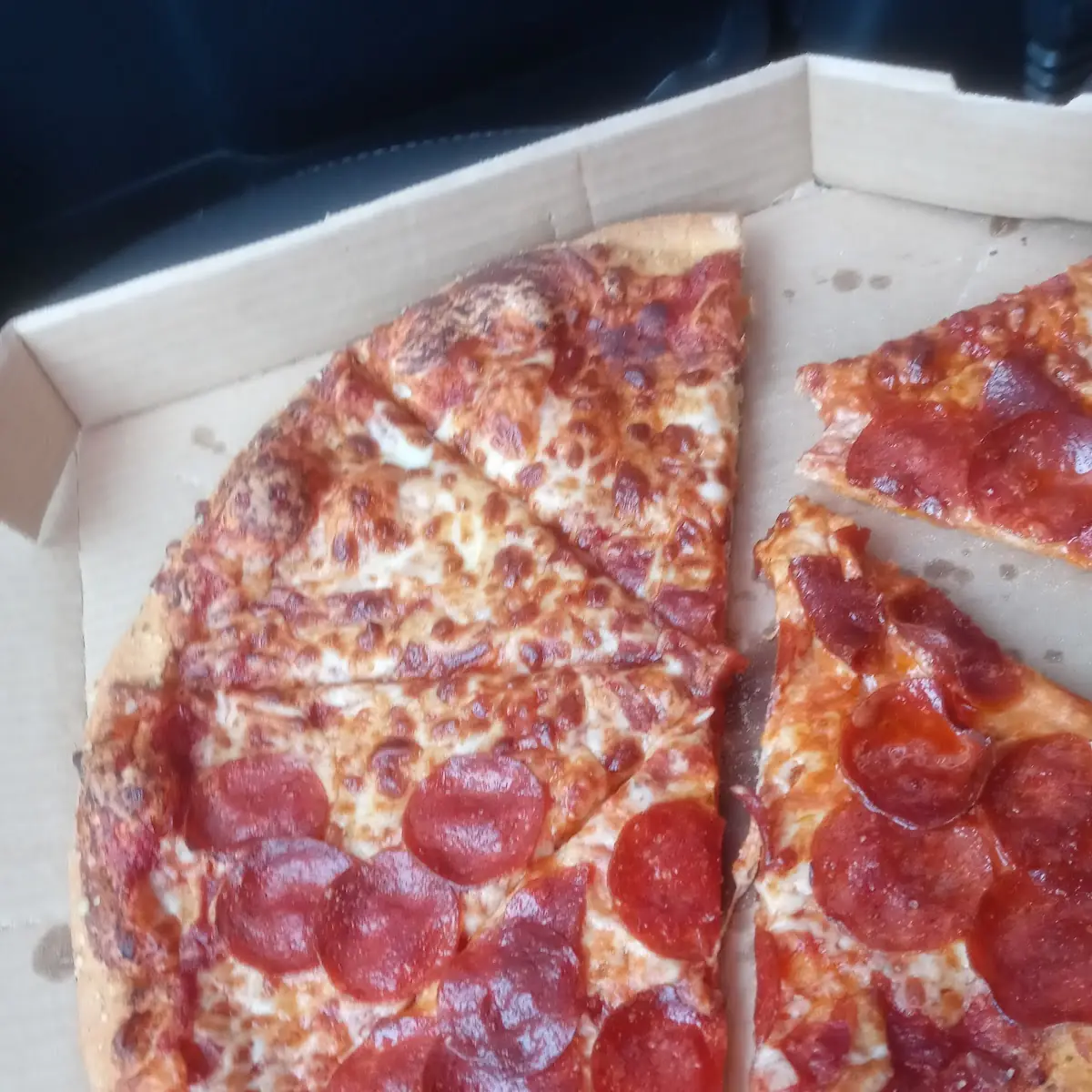 Burnt Pizza