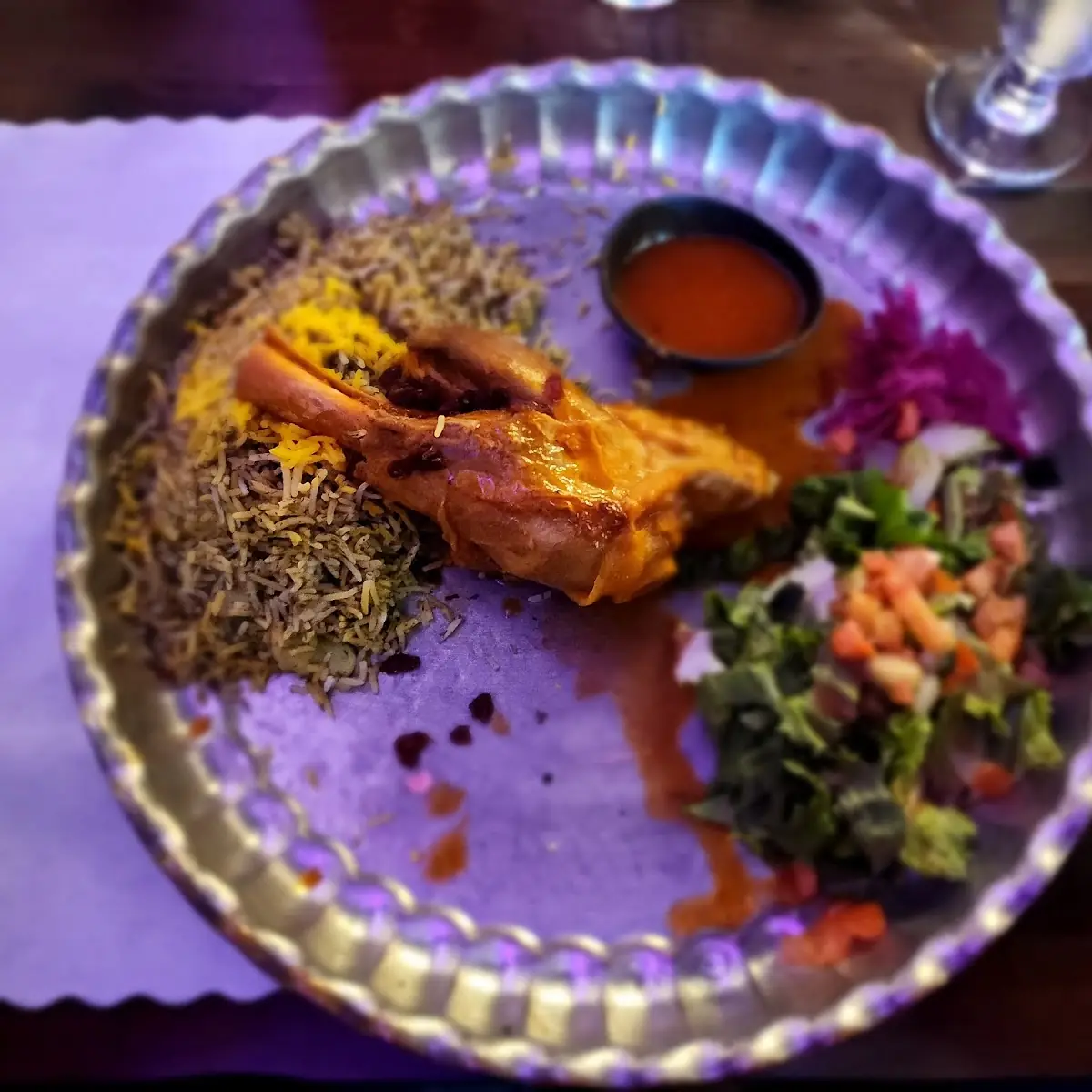 Baghali Polo Lamb Shank