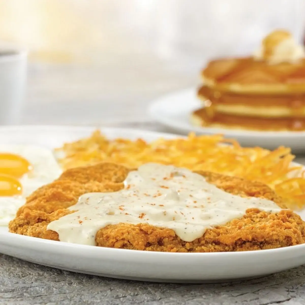 Chicken-Fried Steak & Eggs