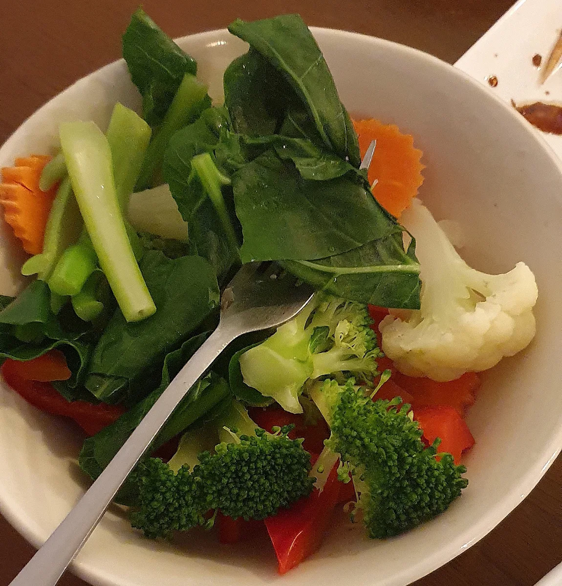 Steamed Mixed Vegetable, Pops Up Thai