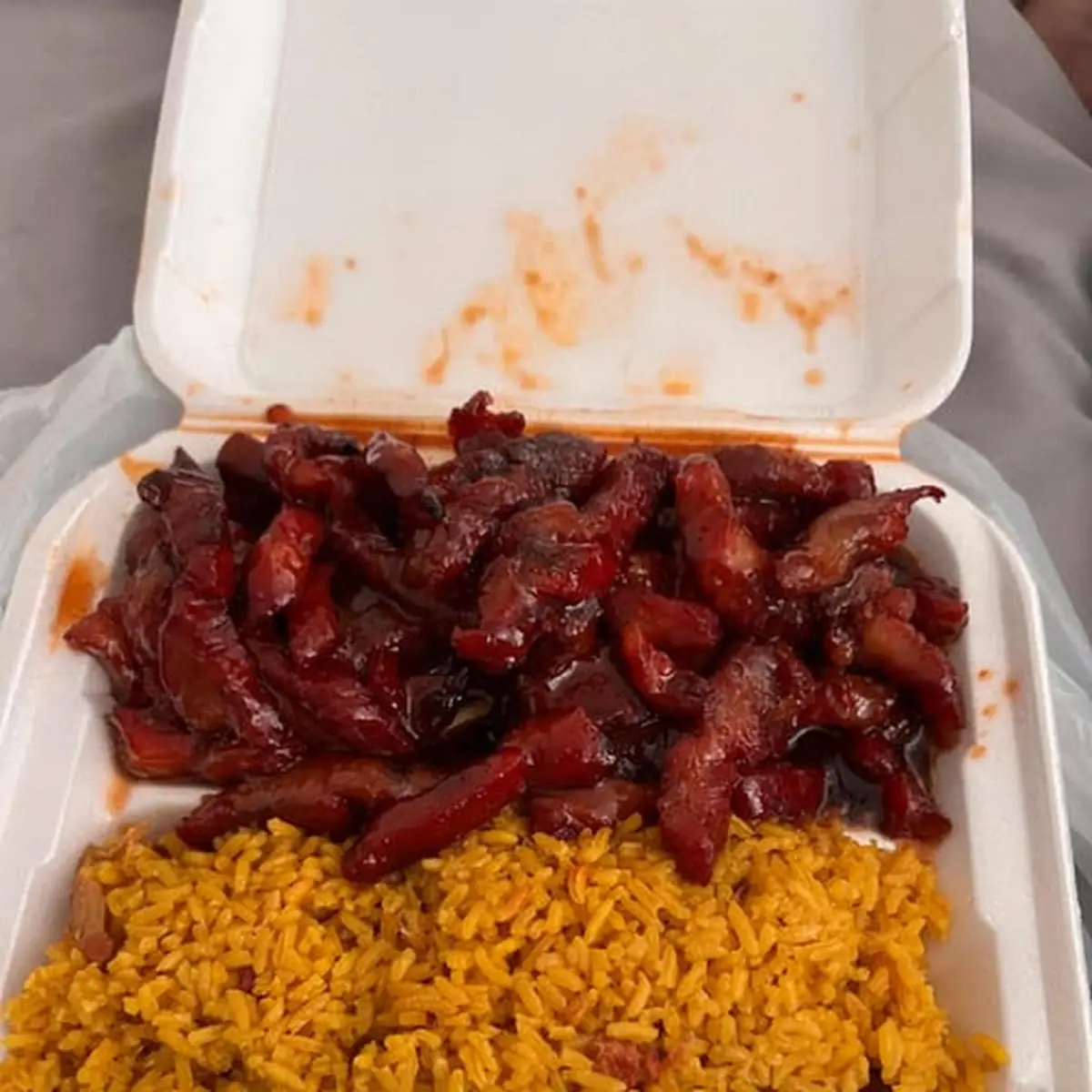Pork Fried Rice with Rib Tips